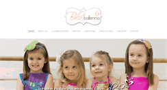 Desktop Screenshot of bellaballerina.com